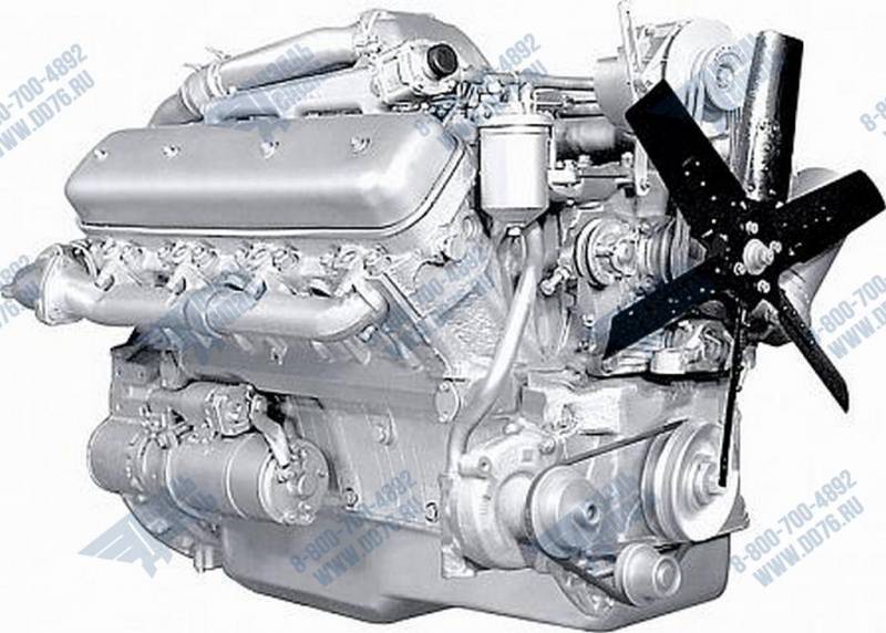 238НД5-1000187 Двигатель ЯМЗ 238НД5 без КП и сцепления 1 комплектации