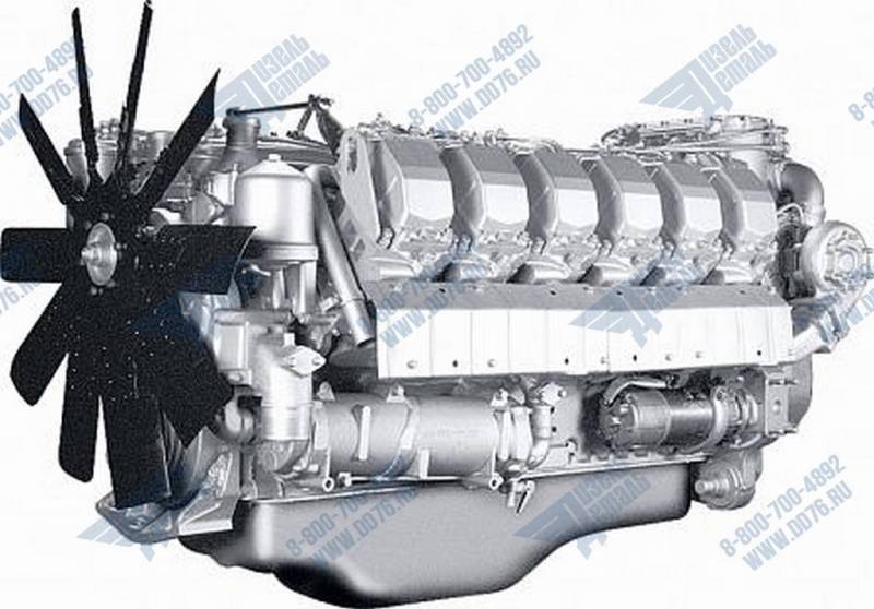 8502.1000175-08 Двигатель ЯМЗ 8502 без КП и сцепления 8 комплектации
