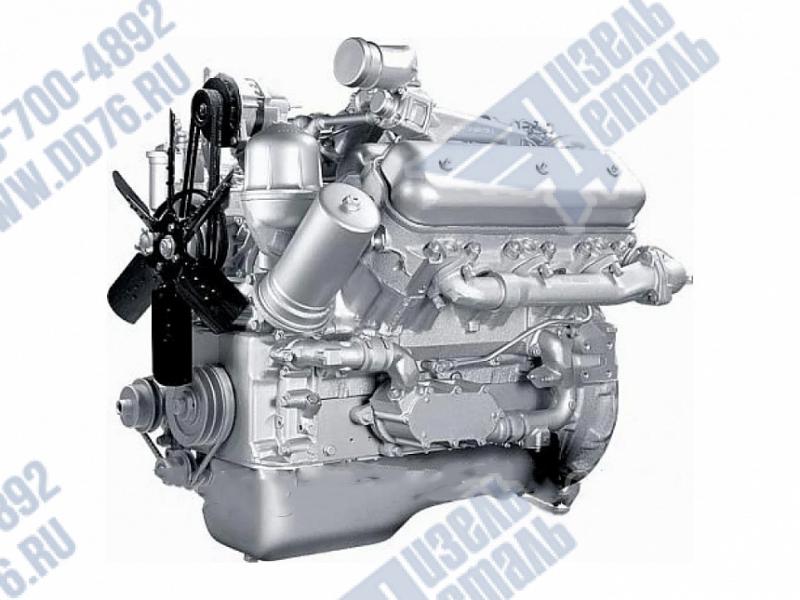 Картинка для Двигатель ЯМЗ 236НД без коробки передач и сцепления 3 комплектация
